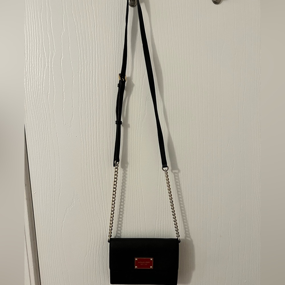Black Michael Kors Cross Body Purse